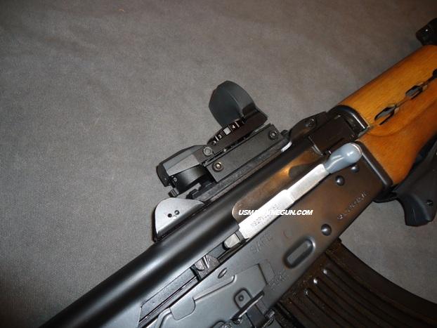 Machined Picatinny Rail with Mounting Bolts for Yugo PAP M92